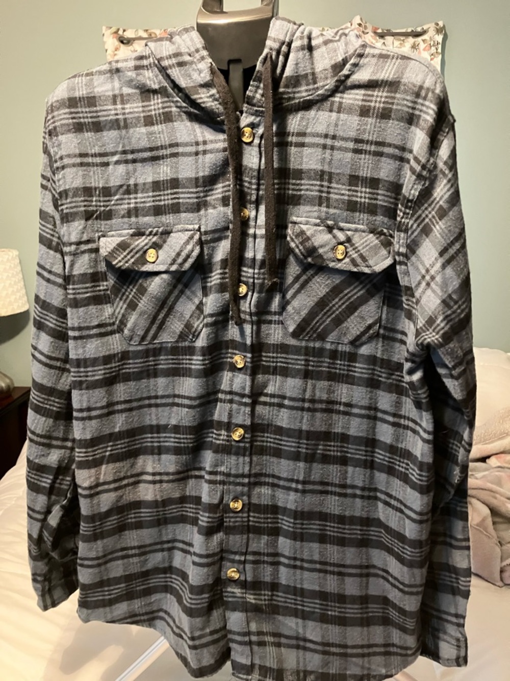 Open Trails Hooded Flannel Shirt Jacket